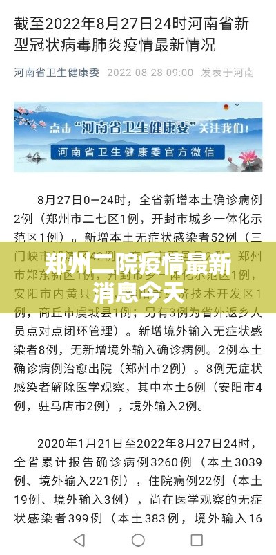 郑州二院疫情最新消息今天 郑州二院疫情最新消息今天