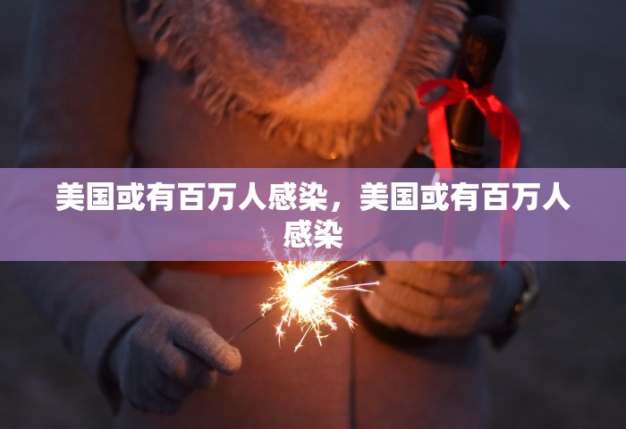 美国或有百万人感染，美国或有百万人感染