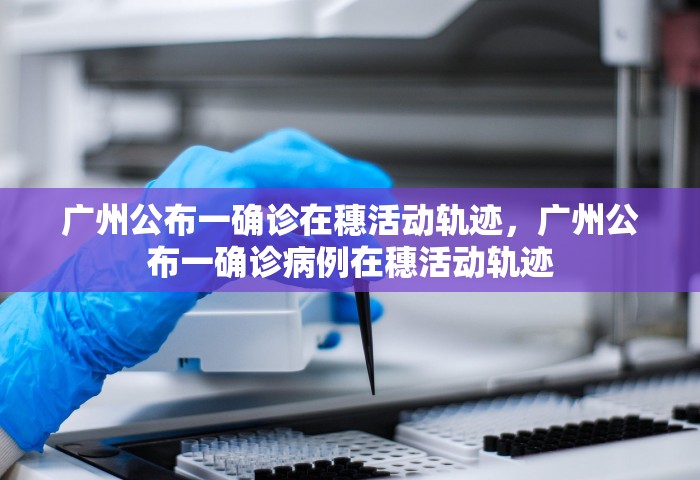 广州公布一确诊在穗活动轨迹，广州公布一确诊病例在穗活动轨迹