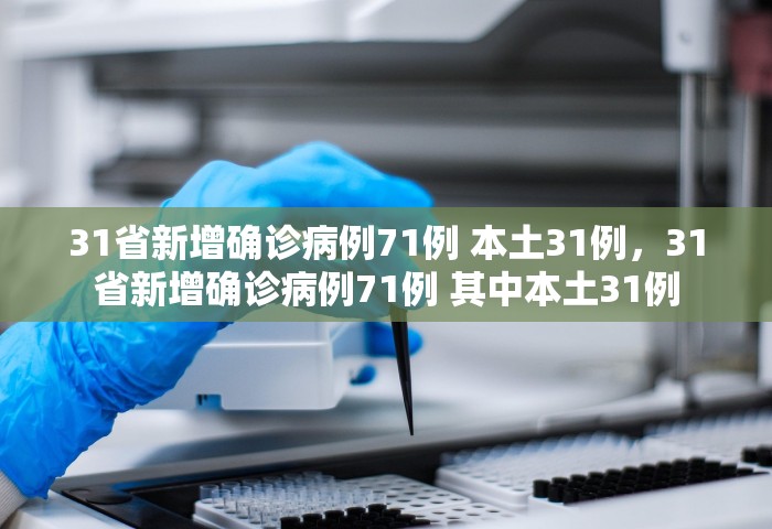 31省新增确诊病例71例 本土31例，31省新增确诊病例71例 其中本土31例